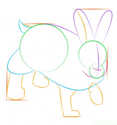 snowshoe-hare-6-how-to-drawخرگوش