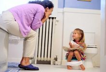 در حال مدفوع کردن