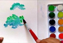 نقاشی آبرنگ کودک