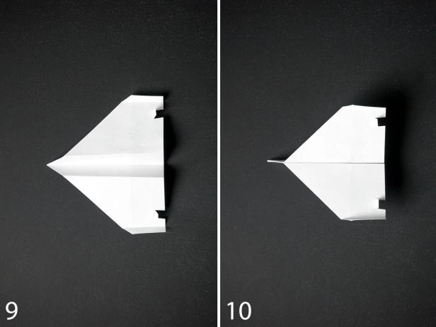 ساخت 5 هواپیمای کاغذی پایه
