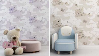 اتاق کودک کاغذ دیواری کودک