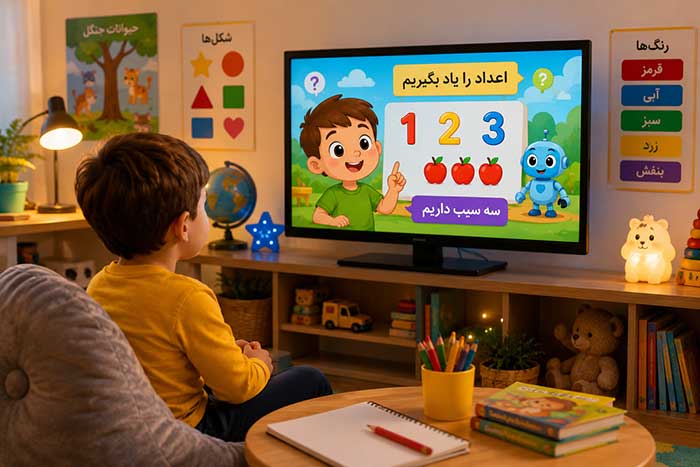 انیمیشن آموزشی برای کودکان 