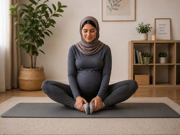 حرکت پروانه (Butterfly Pose)