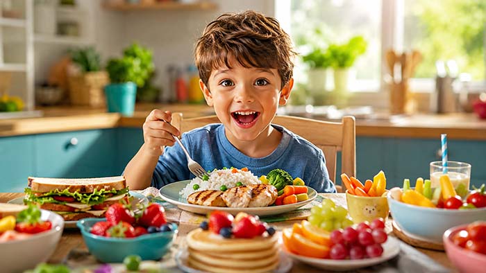20 بهترین ایده غذا برای کودک 2 تا 7 سال (ساده و خوشمزه)