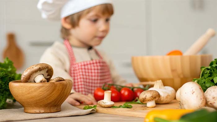 ریپورتاژ بهترین غذاهای قارچی برای کودکان
