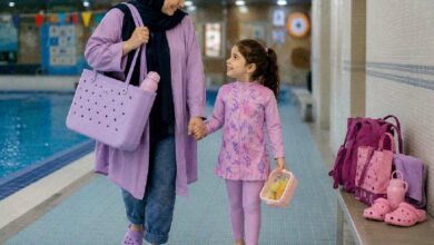 ملزومات استخر رفتن با کودک